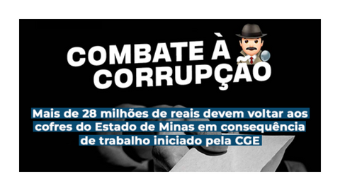 Trabalho iniciado pelo Governo de Minas deve trazer R$ 28.137.849,39 aos cofres públicos